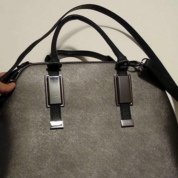 Aldo handbag in gorgeous gunmetal color - Picture 2 of 14